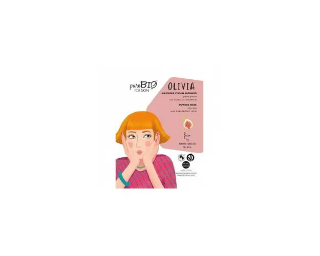Masca peel-off pentru tenul gras OLIVIA, cu smochine, 13 g, PuroBio