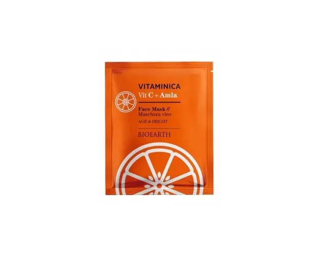 Masca pentru fata tip servetel, antirid cu Amla si Vitamina C,