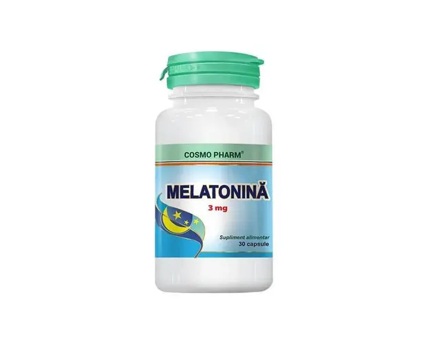 Melatonina 3mg, 30 capsule - Cosmo Pharm