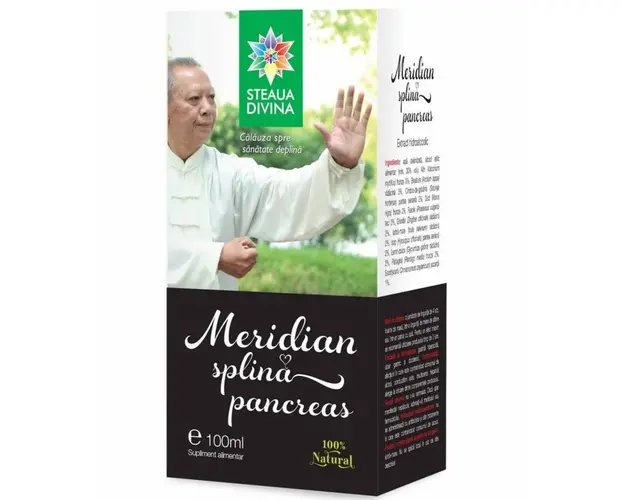 MERIDIAN SPLINA PANCREAS TINCTURA 100ml, Steaua Divina