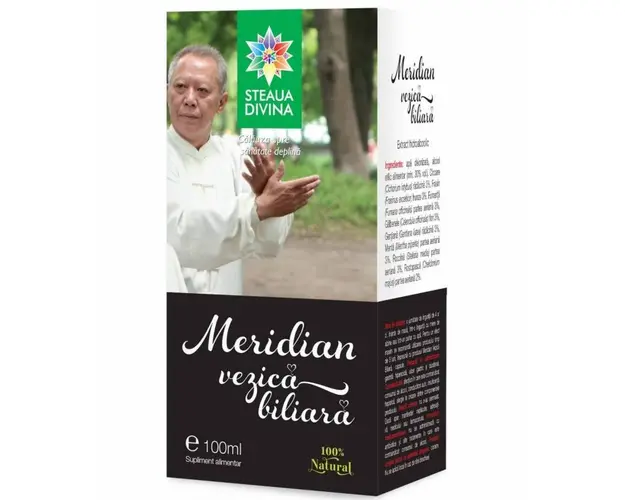 MERIDIAN VEZICA BILIARA TINCTURA 100ml, Steaua Divina