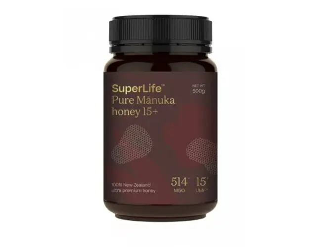 Miere de Manuka UMF15+, MGO514+, 500g - Superlife