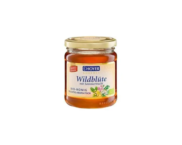 Miere din flori salbatice, eco-bio, 250g - HOYER