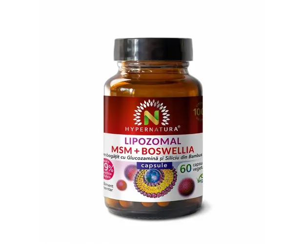 Msm + Boswelia + Glucozamina Lipozomal 60 cps, Hyperfarm