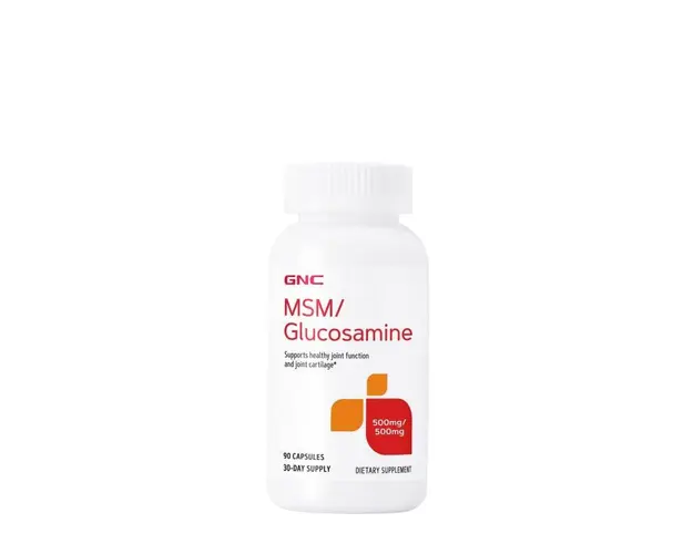Msm glucosamine, Msm Si Glucozamina 500mg, 90cps - Gnc