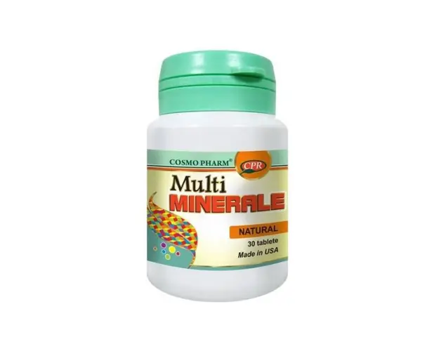 Multiminerale, 30 tablete - Cosmo Pharm