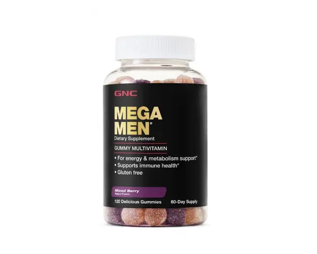 Multivitamine Jeleuri Pentru Barbati Cu Aroma Naturala De Fructe De