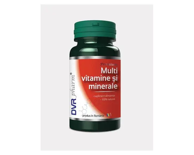 Multivitamine si minerale 60cps - DVR Pharm