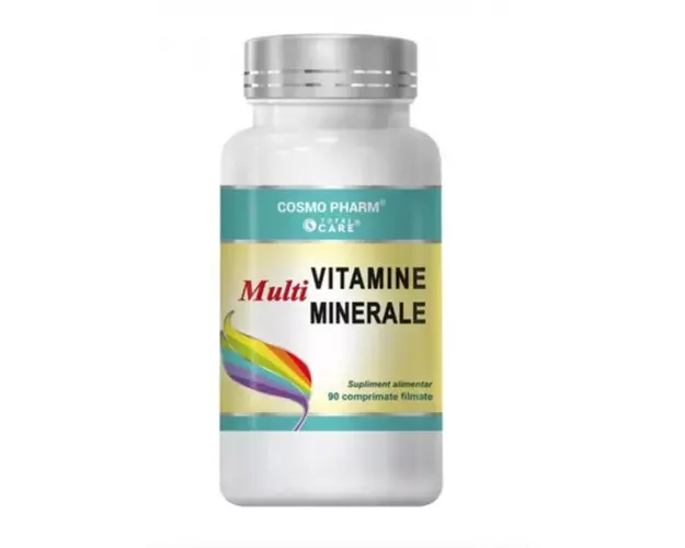 Multivitamine si minerale 90cps - Cosmo Pharm