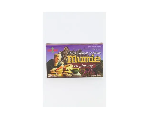 Mumie Rasina Ginseng 30cpr - Damar General