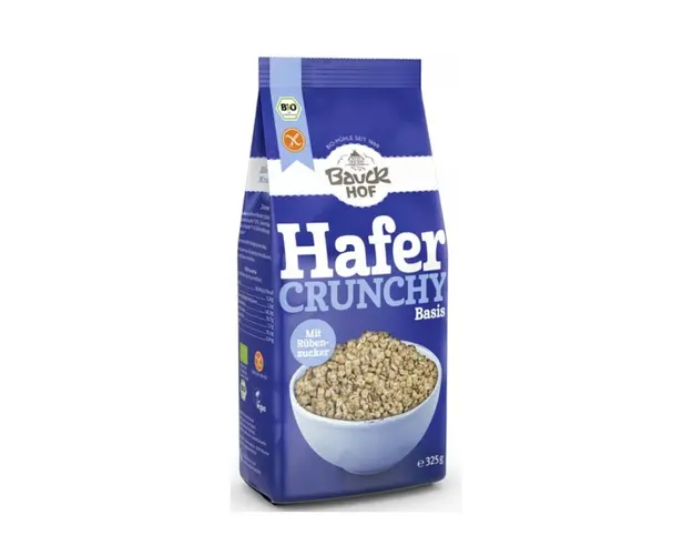 Musli de baza cu ovaz crocant FARA GLUTEN, 325g - BauckHof
