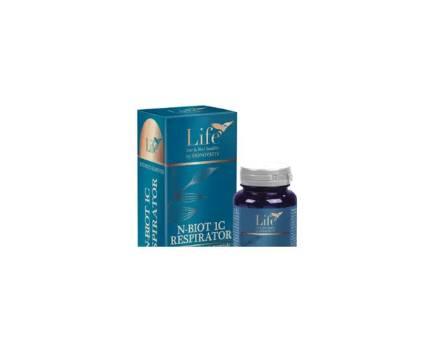 N-BIOT 1C RESPIRATOR, Capsule cu uleiuri esentiale, 30 capsule,
