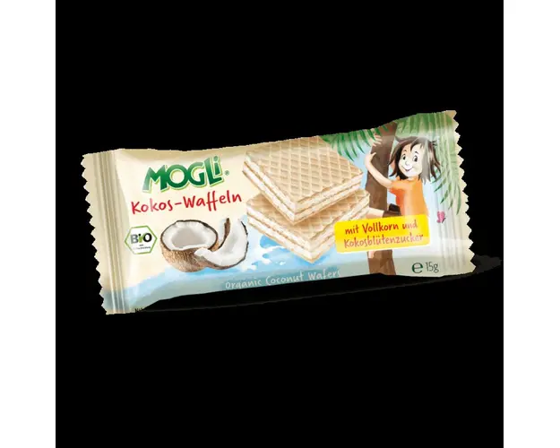 Napolitana cu cocos, eco-bio, 15g - Mogli