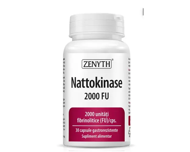 Nattokinase 2000 mg, 2000 FU/cps, 30cps - Zenyth