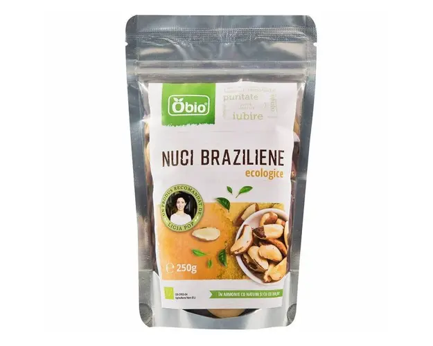 Nuci Braziliene crude 250g OBio