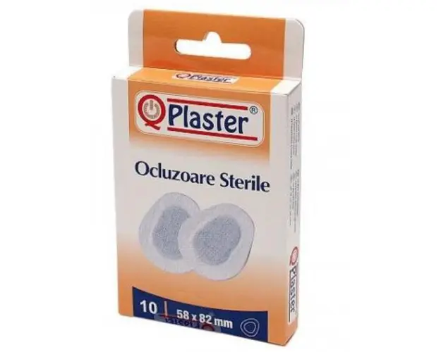 Ocluzoare sterile, 10buc - QPlaster