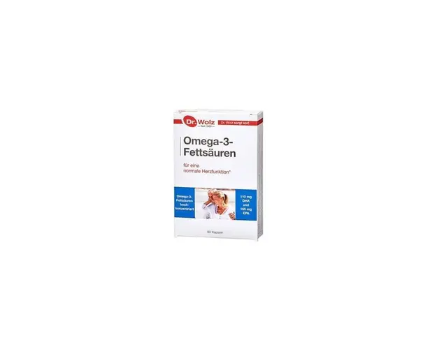 Omega-3 - Fettsäuren - acizi grasi esentiali - 60cps - Dr. Wolz