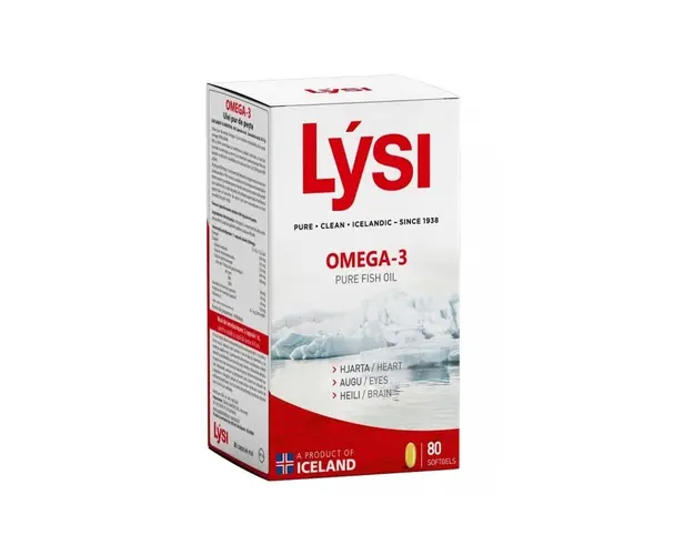 OMEGA 3 - ulei pur de peste 500mg 80cps - LYSI