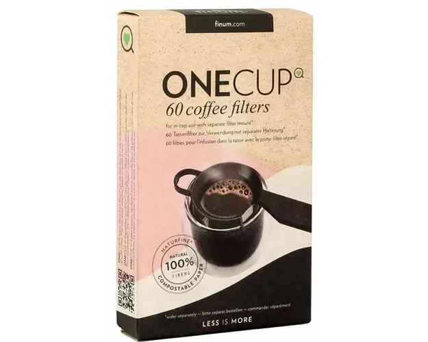 Onecup, 60 de filtre naturfine pentru cafea - Riensch&amp;Held