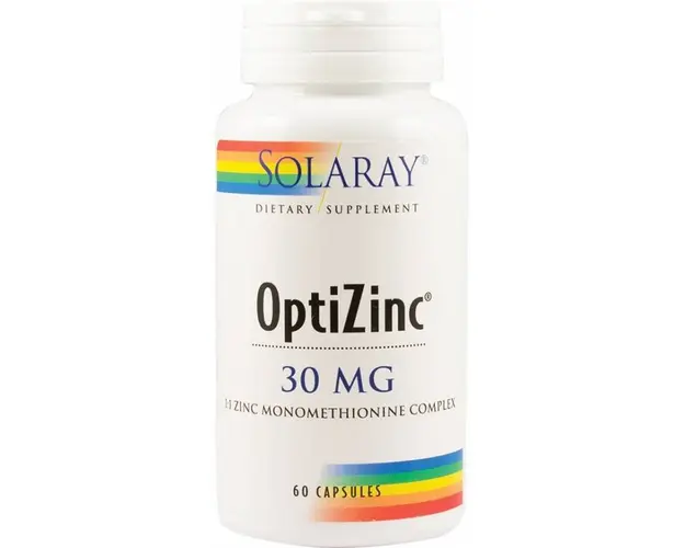 OPTIZINC 30mg 60cps veg - SOLARAY - SECOM