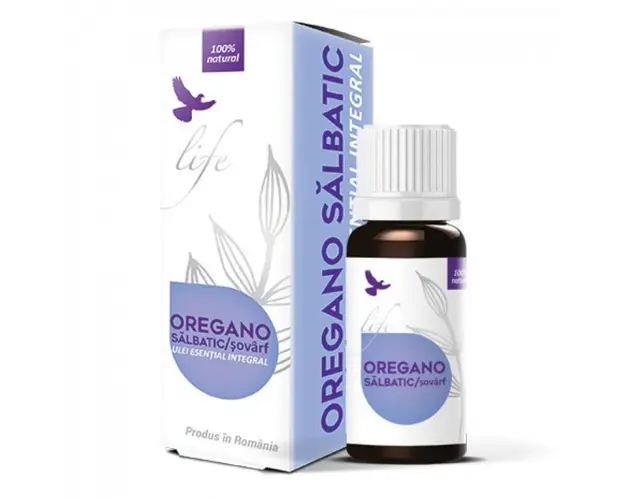 Oregano Salbatic Sovarf ulei esential integral 10ml, Life Bio
