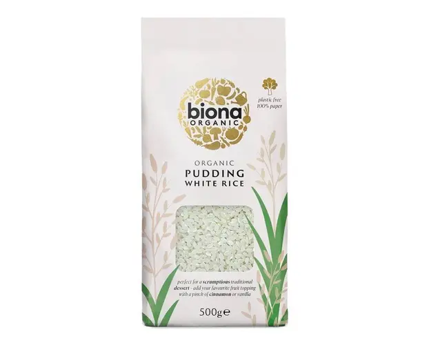 Orez alb pentru orez cu lapte, eco-bio, 500g, Biona