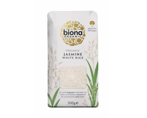 Orez Jasmin alb, eco-bio, 500g - Biona