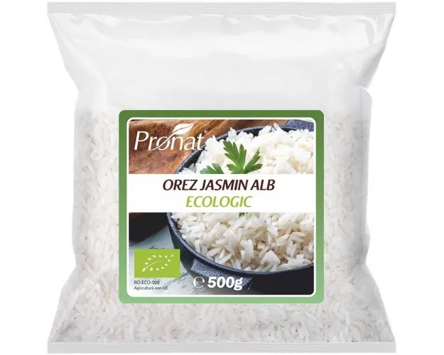 Orez Jasmin alb Eco-Bio 500g - Pronat