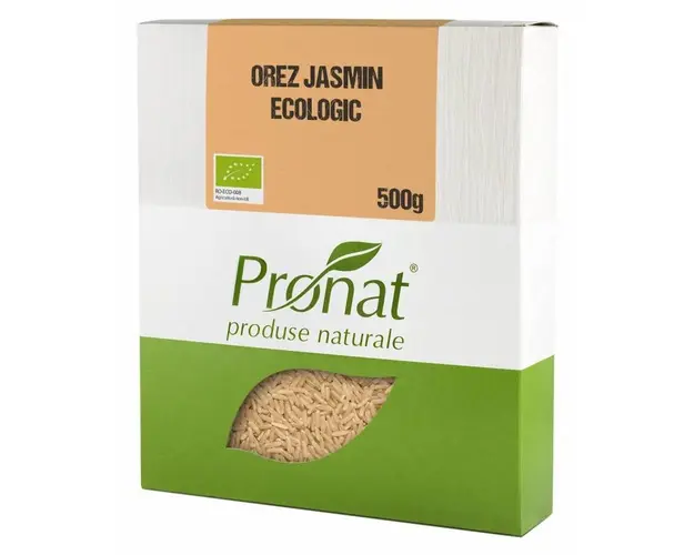 Orez Jasmin eco-bio, 500g Pronat