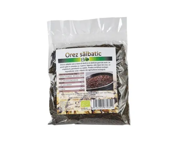 Orez salbatic, eco-bio, 250g - Deco Italia