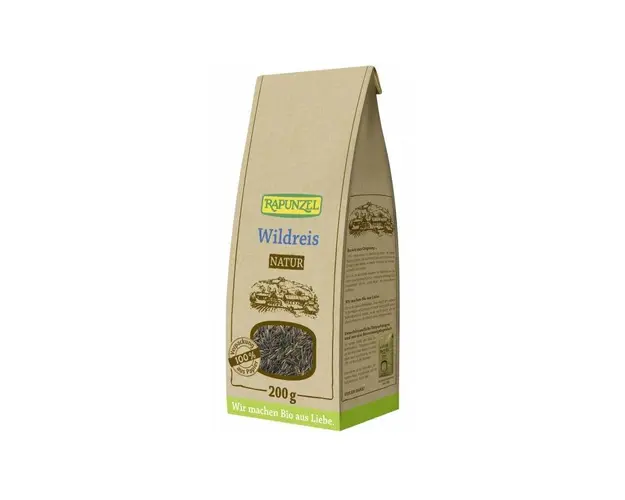 Orez salbatic natur, eco-bio, 200g - Rapunzel