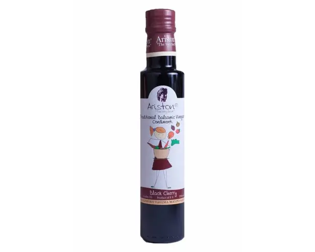 Otet balsamic cu cirese negre, 250ml - Ariston