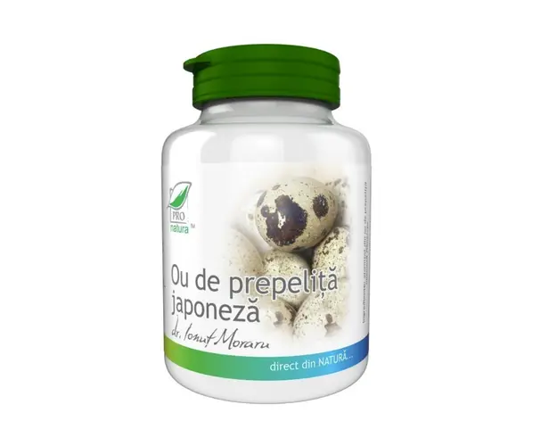 Ou de Prepelita Japoneza, 90cps - Pro Natura