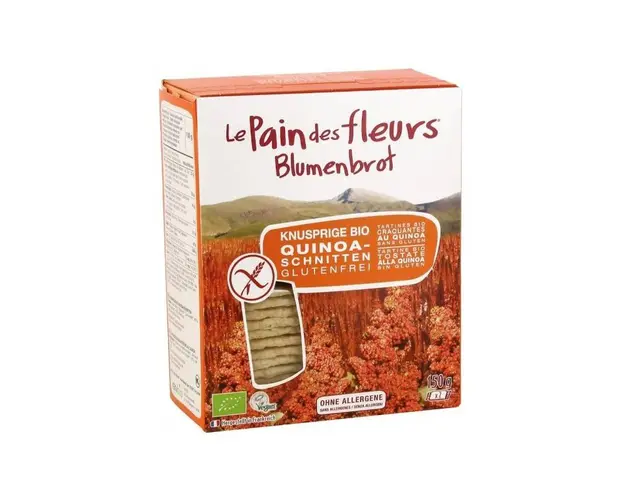 Paine cu quinoa, fara gluten, eco-bio, 150g - Blumenbrot