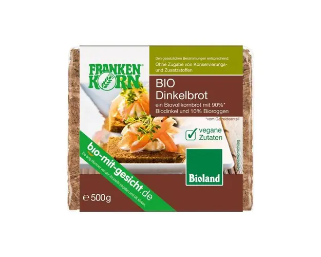 Paine cu spelta ecologica, 500g - FrankenKorn