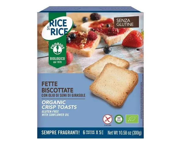 Paine prajita fara gluten, eco-bio, 300g - PROBIOS