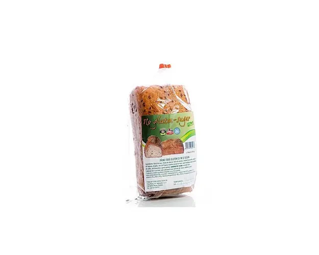 Paine proaspata, cu in si susan, fara gluten, 500g - No Gluten Sugar