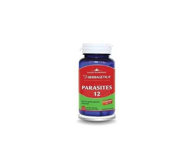 Parasites 12 Detox Forte 30cps - Herbagetica