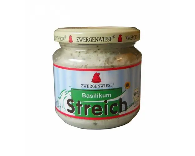 Pate vegetal bio cu busuioc 180g - Zwergenwiese