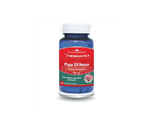PAU D&apos;ARCO 60 capsule, Herbagetica