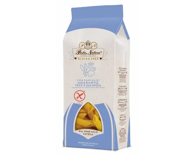 Penne din amarant, teff si quinoa, fara gluten, eco-bio, 250g -