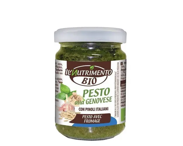 Pesto genovese traditional cu parmezan, 130g - PROBIOS