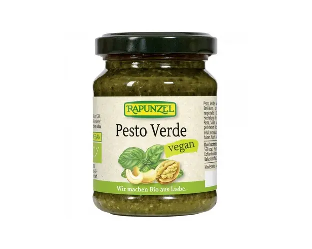 Pesto Verde vegan, eco-bio, 120g - Rapunzel