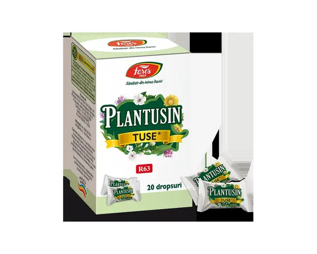 Plantusin tuse, R63, 20 dropsuri, Fares