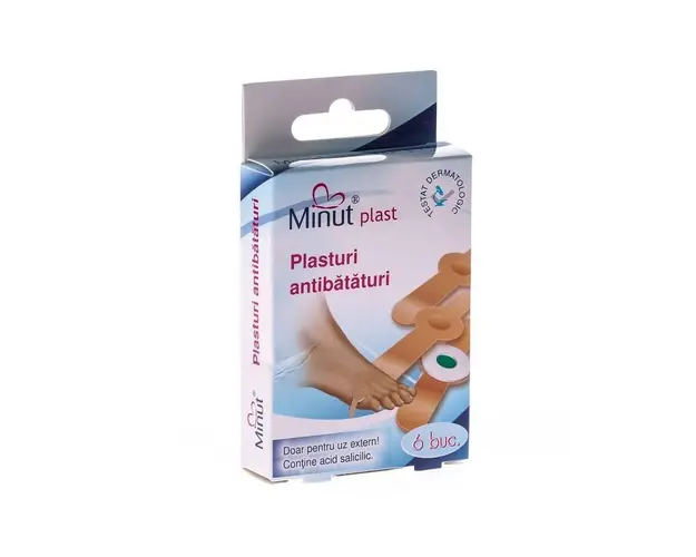 Plasturi Antibataturi, 6buc - Minut Plast
