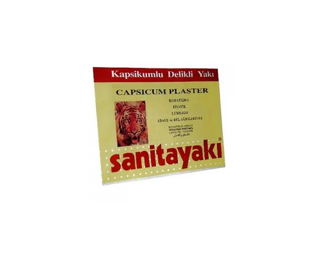 Plasturi antireumatici cu ardei iute 12x17cm - Sanitayaki