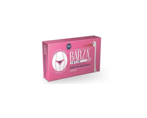 Plasturi pentru Dureri Menstruale 3buc, Barza