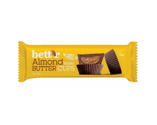 Praline cu crema de migdale, eco-bio, 3x13 g, Bett&apos;r