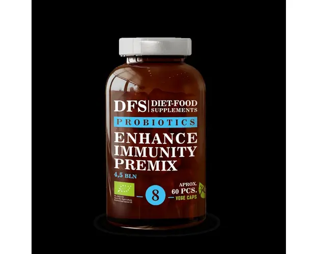 Premix probiotice pentru cresterea imunitatii, 60cps - Diet-Food