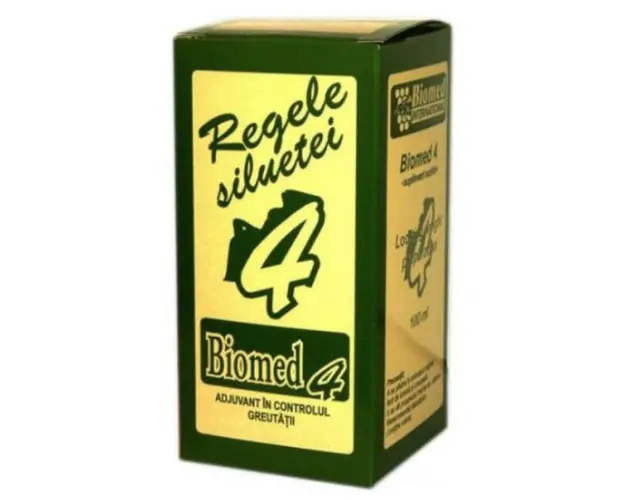 Preparat pentru slabit - Regele siluetei, 100ml - Biomed